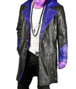 Black Blue Devil May Cry Dante 4 Trench Coat