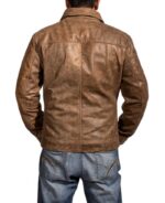 Supernatural dean Brown leather jacket Back