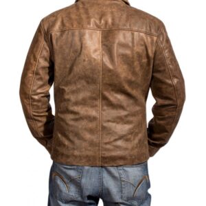 Supernatural dean Brown leather jacket Back
