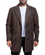 Half Life Leather Coat