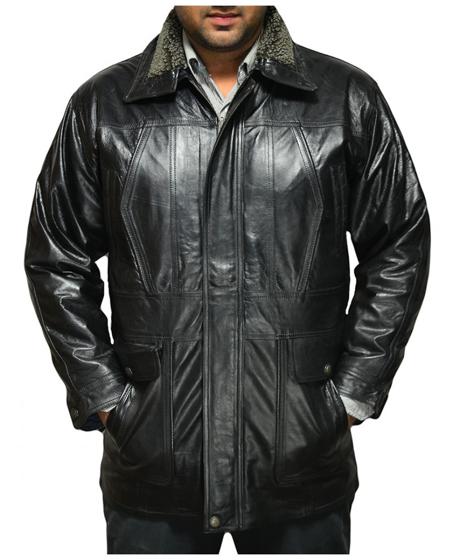Men's-Black-Military-Coat-Jacket-Front-890x1100 Men's Black Military Coat Jacket