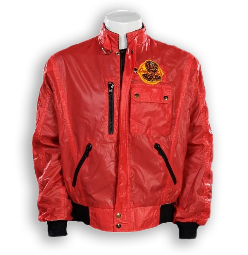 Cobra Kai Windbreaker Red Jacket