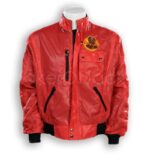 Men’s Red Cobra Kai Windbreaker Jacket (front)
