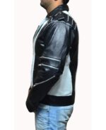 Michael Jackson Pepsi leather jacket white sleek