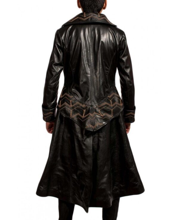 Pirate Black Long Coat - Image 5