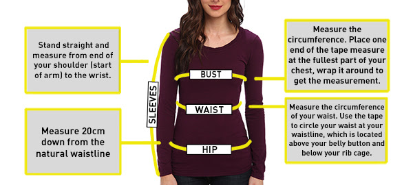Women measurements