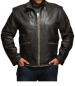 Garrett Hedlund Tron Legacy Sam Flynn Leather Jacket