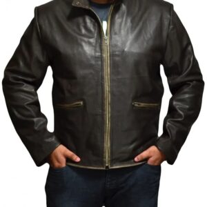 Garrett Hedlund Tron Legacy Sam Flynn Leather Jacket