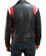 Wrangler Black Biker Leather Jacket