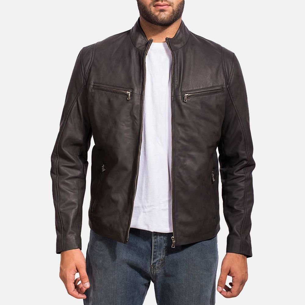 0221_smartly_square-1492605803724 Black Leather Jacket - Image 1