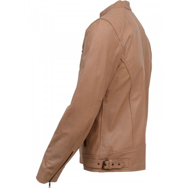 Zipper Street Style Leather Jacket For Men - Modello - Image 2