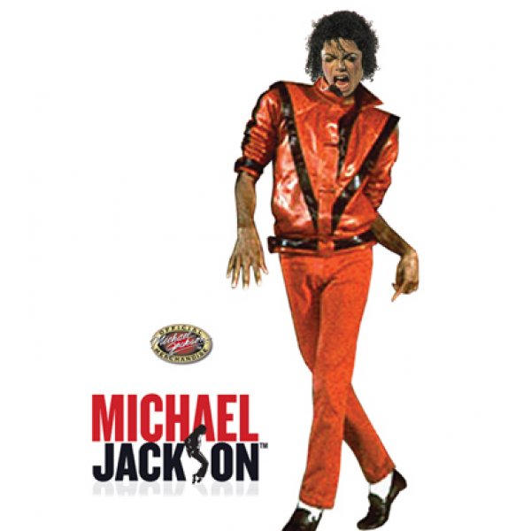 Michael jackson sales orange jacket