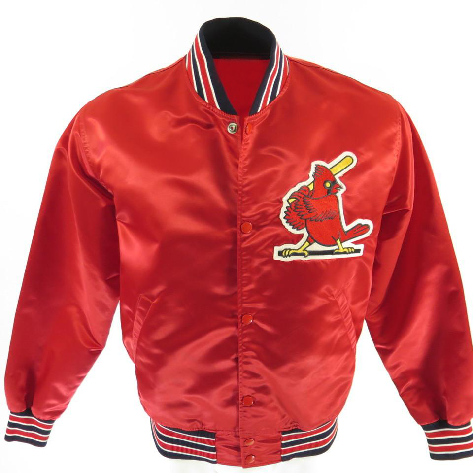 Johnson St Louis Cardinals Baby Blue Satin Jacket