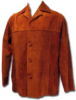 Tobacco-Four-Button-Cow-Suede-Jacket (3) Tobacco Four Button Suede Jacket - Image 1