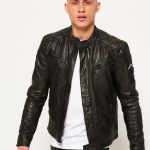 Endurance Track Leather Jacket