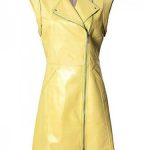 Motivated Biker Leather Dress - # 1523