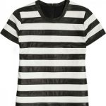 Zebra Stripe Leather Top Style #1611