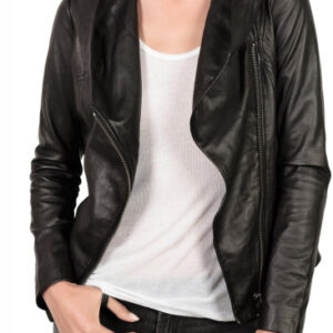 Women Leather Jackets with Hood