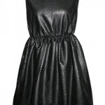 Perforated Leather Dress - # 1532