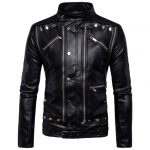 BLACK LEATHER JACKET,