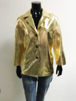 Blazer Metallic Gold Jacket