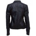 Quilted Black Sheep Biker Jacket