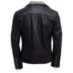 Studded Leather Jacket for Men