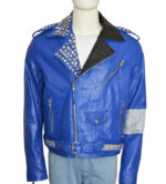 WWE-Wrestler-Brian-Kendrick-Blue-Leather-Jacket