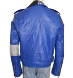 WWE-Wrestler-Brian-Kendrick-Blue-Leather-Jacket