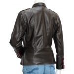 Women's Black Biker Leather Jacket