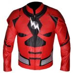 The Flash Red Leather Jacket