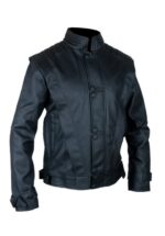 Michael Jackson Thriller Black Faux Leather Jacket - Image 3