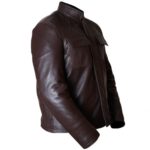 The Last Jedi Brown Faux Leather Jacket - Image 4