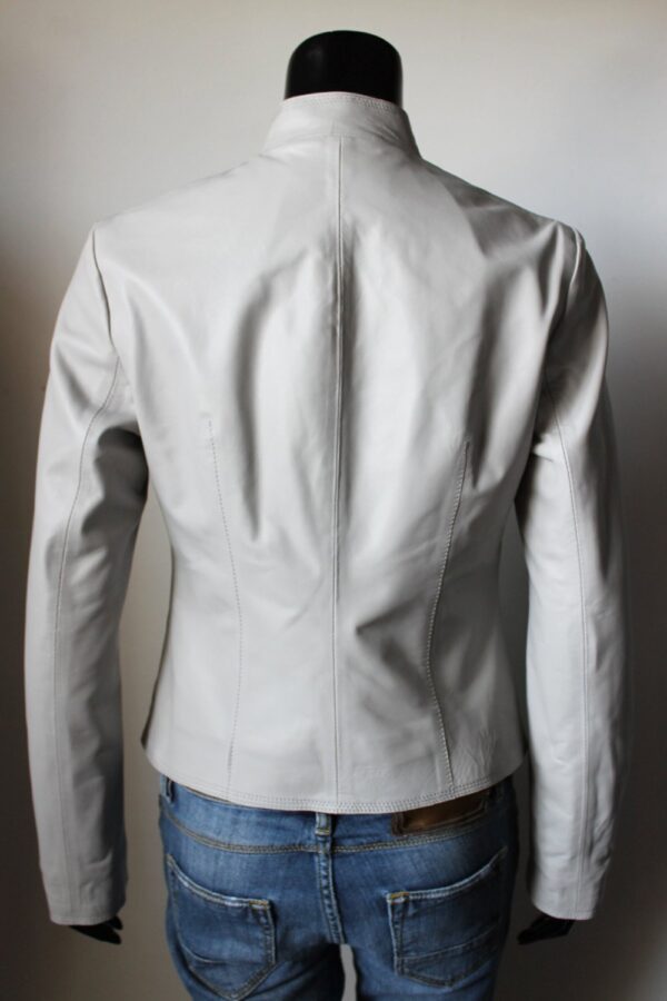 Grey zipper Women jacket - Image 2