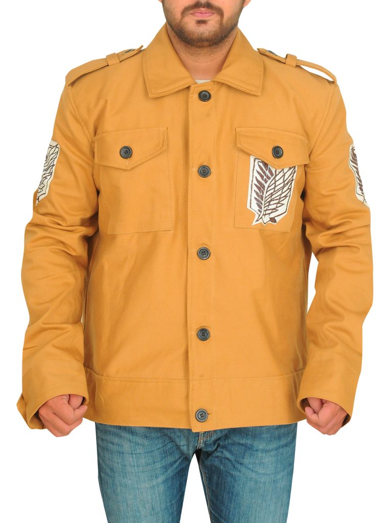 ATTACK ON TITAN MANGA SERIES BROWN JACKET (3) Attack On Titan Manga Series Brown Jacket - Image 1