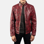 Men's Alex Distressed Motor Biker