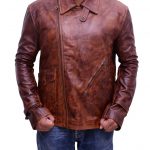 CAPTAIN AMERICA STEVE ROGERS BROWN JACKET