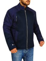 CHRIS EVANS WINTER SOLDIER BLUE JACKET - Image 2
