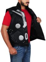 Cosplay version of Thor Ragnarok vest with leather