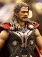 Thor Ragnarok action figure with movie accurate costume details