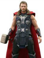Chris Hemsworth as Thor in Ragnarok, showing sleeveless armor vest
