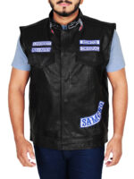 Charlie Hunnam Sons Of Anarchy Jax Teller Vest