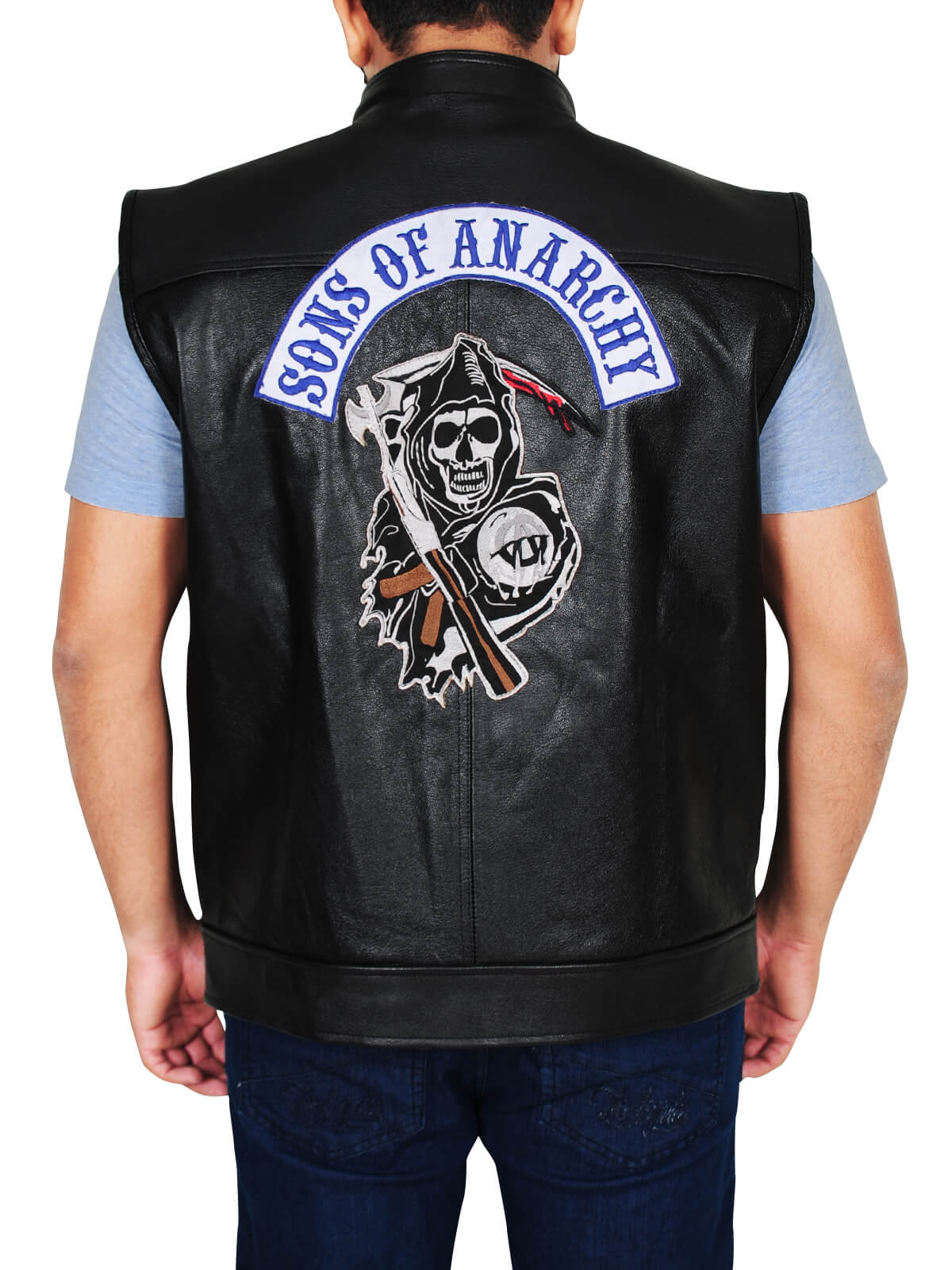 Charlie Hunnam Sons Of Anarchy Jax Teller Vest (5) Charlie Hunnam Sons Of Anarchy Jax Teller Vest