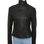 DEFIANCE SERIES JULIE BENZ BLACK LEATHER JACKET