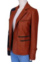 Defiance TV series jacket inspired by Julie Benz Side