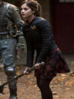 Jenna Coleman Doctor Who Series Leather Jacket