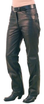 Lambskin Leather Pants for Women - Image 2