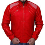 Micheal Jackson Beat It Red Bomber Jacket