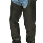 Original Buffalo Leather Chaps Pant Stretch Front