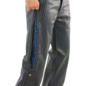 Leather Motorcycle Chaps for Men